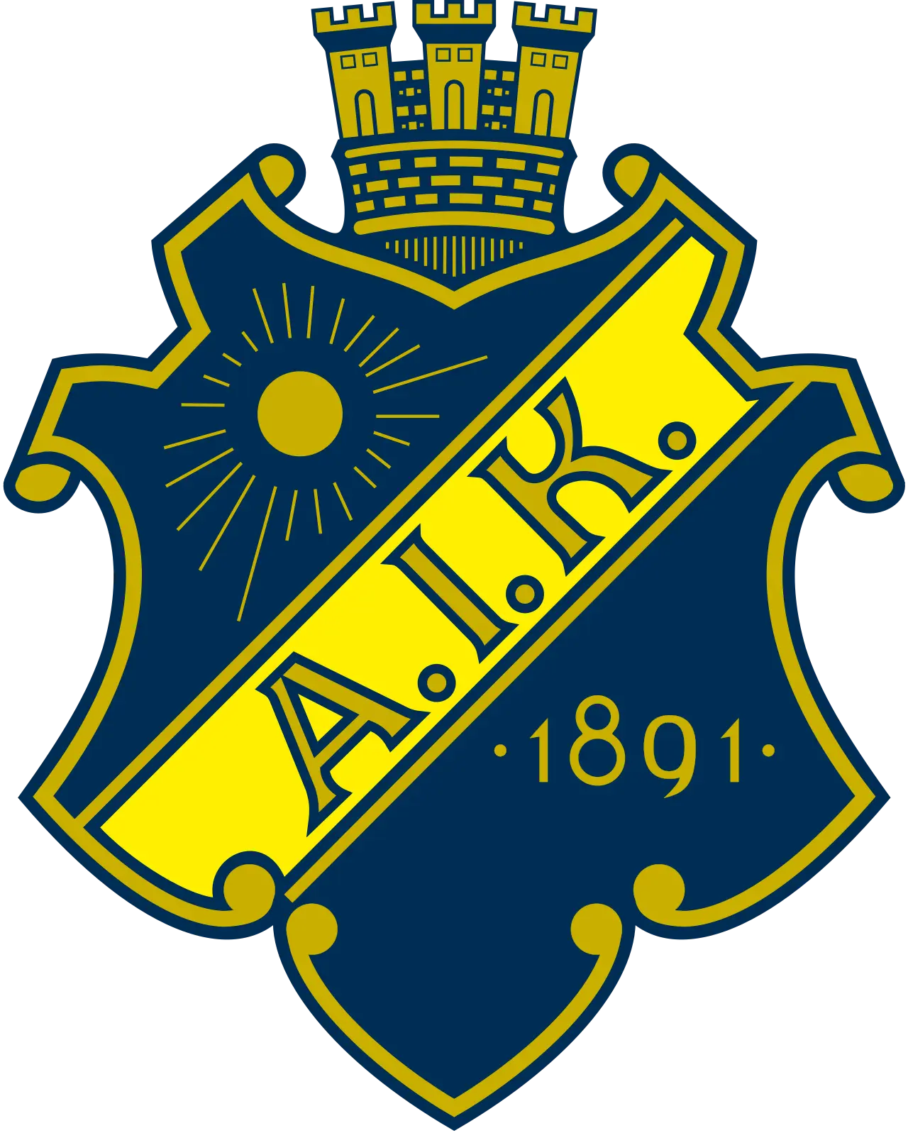 AIK Fotball logo